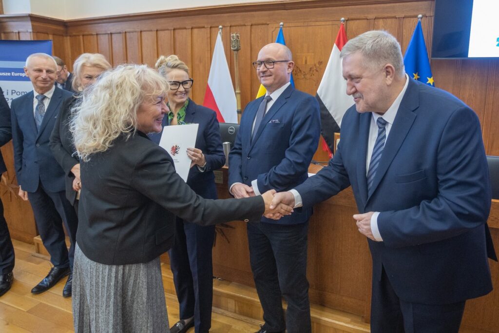 Presentation of FEdKP agreements, photo by Mikołaj Kuras for the UMWKP