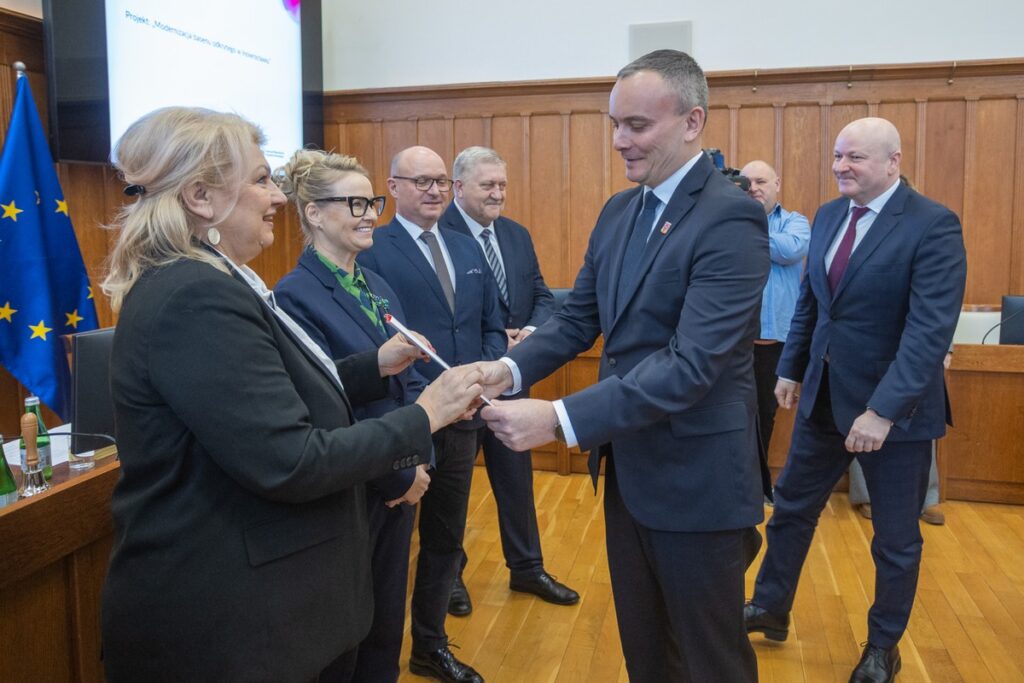 Presentation of FEdKP agreements, photo by Mikołaj Kuras for the UMWKP