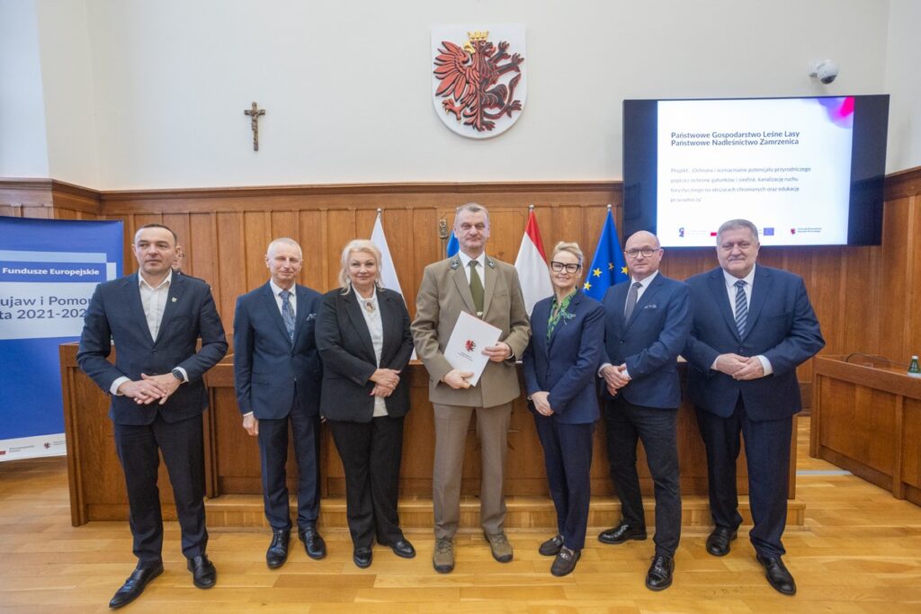 Presentation of FEdKP agreements, photo by Mikołaj Kuras for the UMWKP