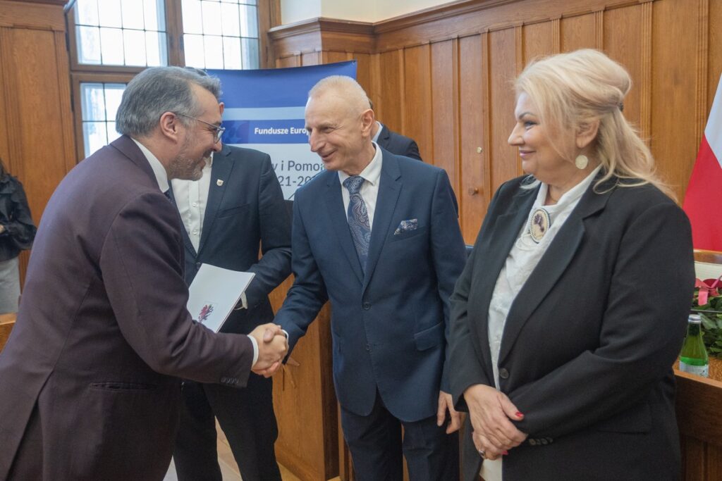 Presentation of FEdKP agreements, photo by Mikołaj Kuras for the UMWKP