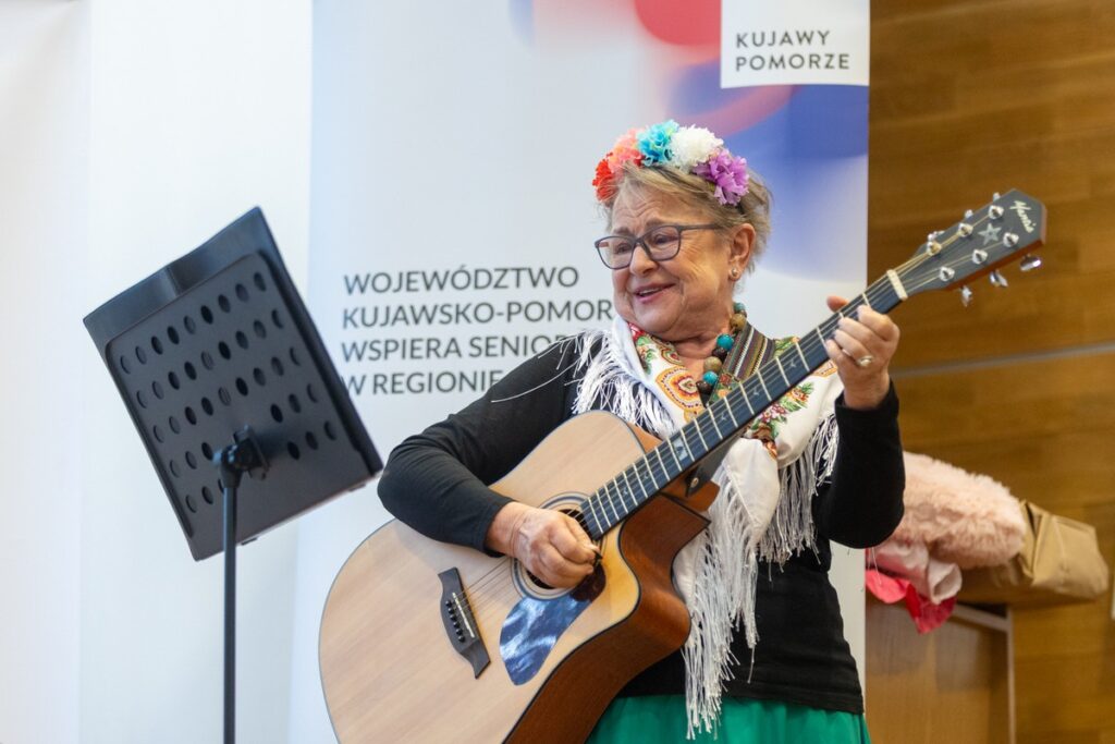Uroczystość z okazji Dnia Babci i Dnia Dziadka. Fot. Mikołaj Kuras dla UMWKP