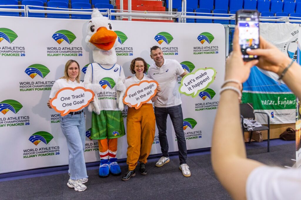 Spotkanie z wolontariuszami Halowych Mistrzostw Świata Kujawy Pomorze 26, fot. Mikołaj Kuras dla UMWKP