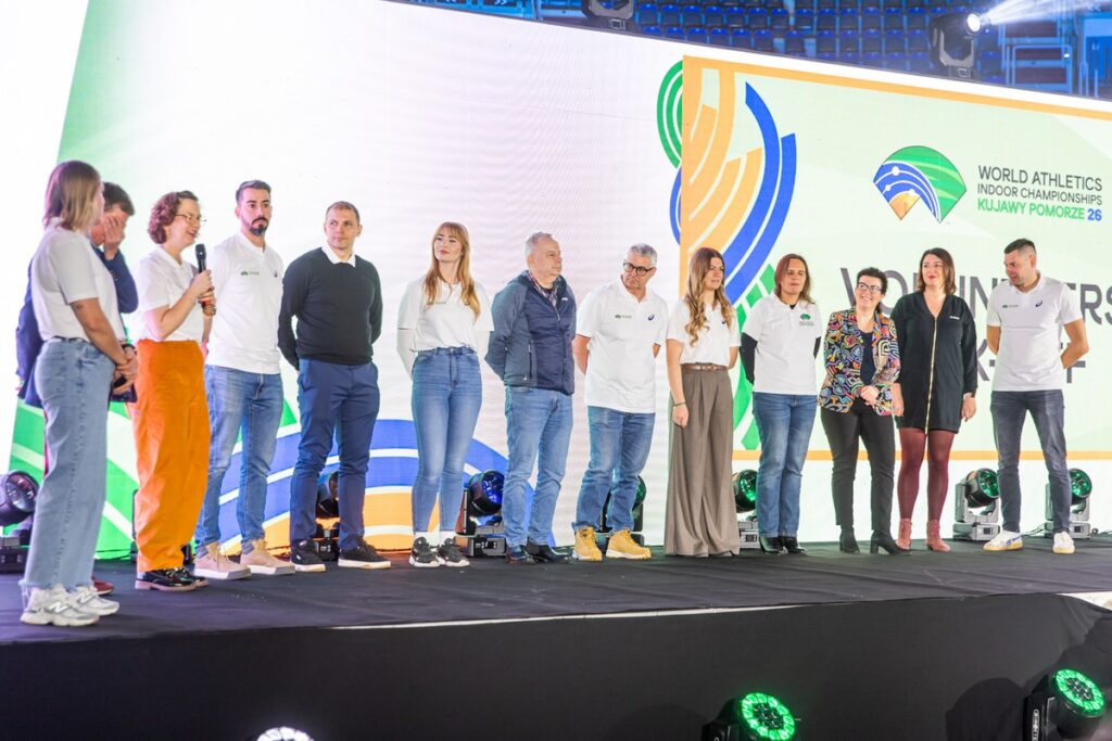 Spotkanie z wolontariuszami Halowych Mistrzostw Świata Kujawy Pomorze 26, fot. Mikołaj Kuras dla UMWKP