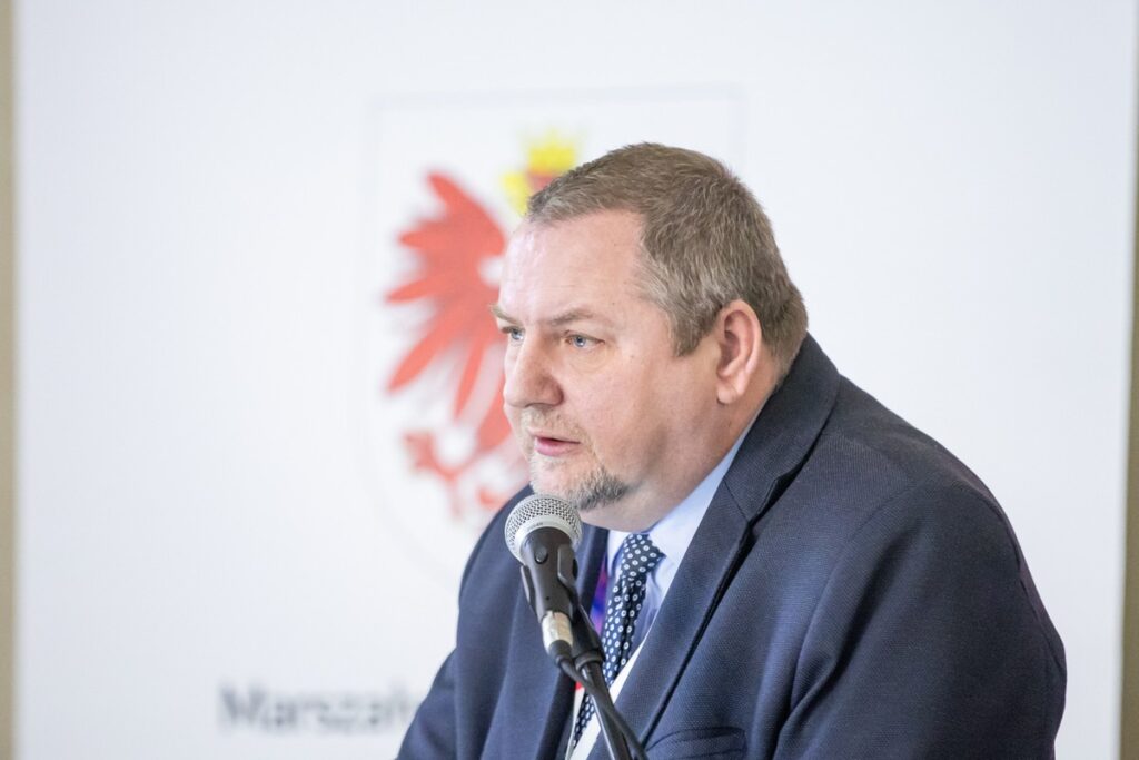 Konferencja ws. budowy drogi S15, fot. Andrzej Goiński/UMWKP