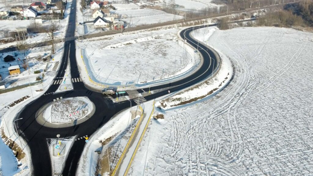 Rondo w Broniewicach, fot. ZDW w Bydgoszczy