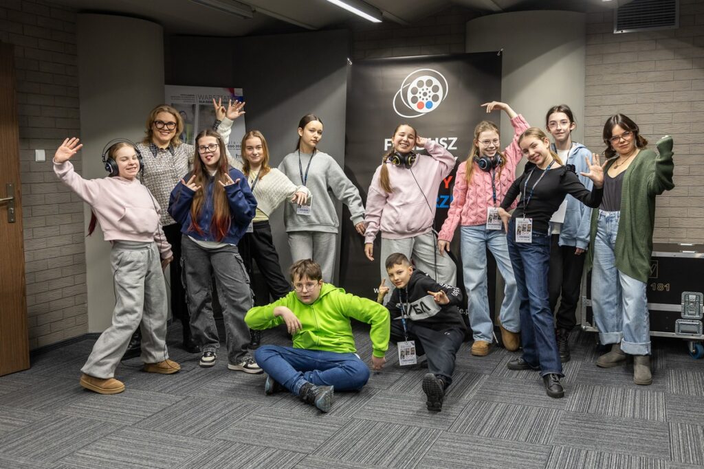 Acting and dubbing workshops, photo: Szymon Zdziebło/tarantoga.pl for the Marshal’s Office of the Kujawsko-Pomorskie Region
