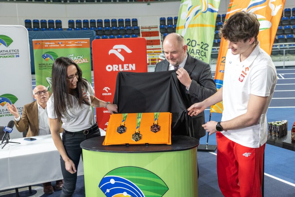 Prezentacja medali HMŚ Kujawy Pomorze 26, fot. Mikołaj Kuras dla UMWKP