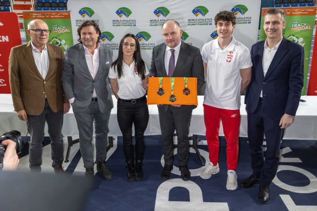 Prezentacja medali HMŚ Kujawy Pomorze 26, fot. Mikołaj Kuras dla UMWKP