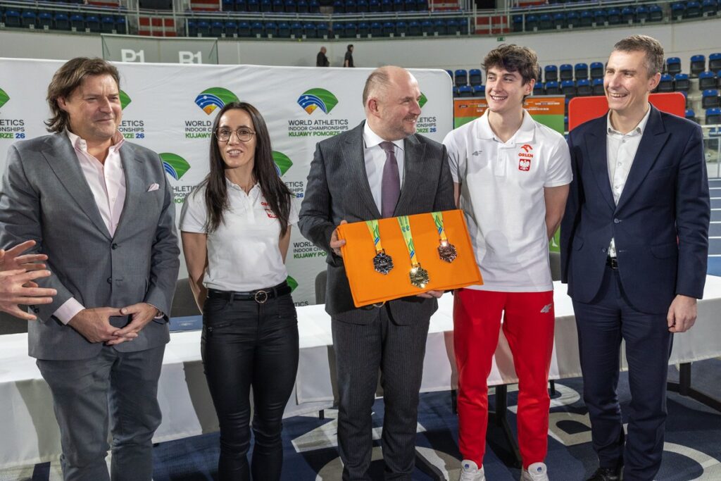 Prezentacja medali HMŚ Kujawy Pomorze 26, fot. Mikołaj Kuras dla UMWKP