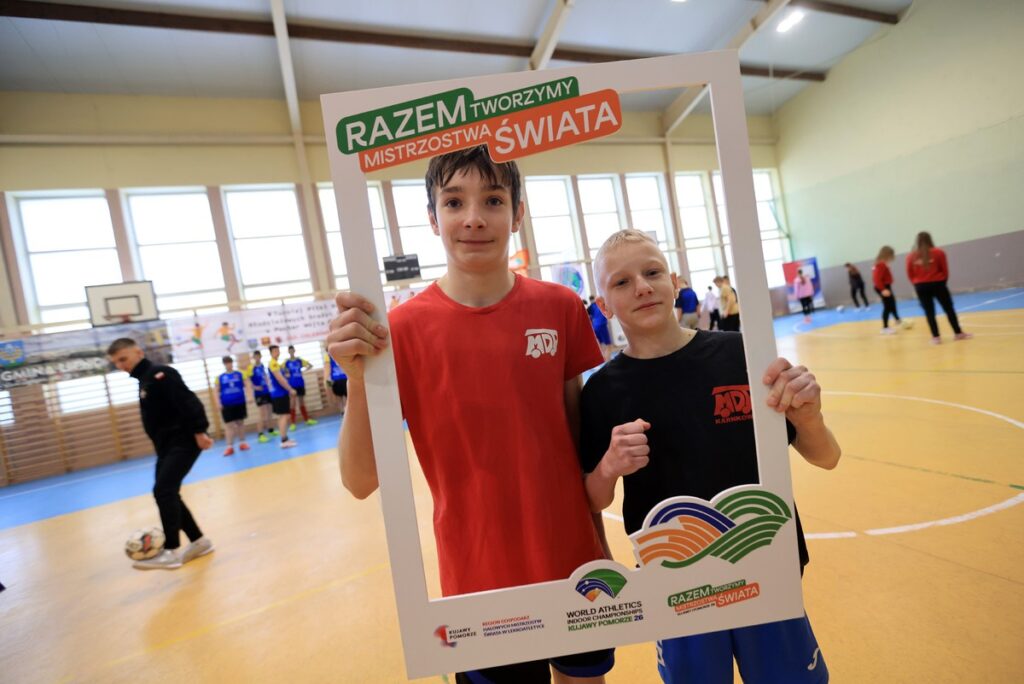 Karnkowo, 50 sztafet Kujaw i Pomorza, 6 lutego 2026 r., fot. Sławomir Kowalski