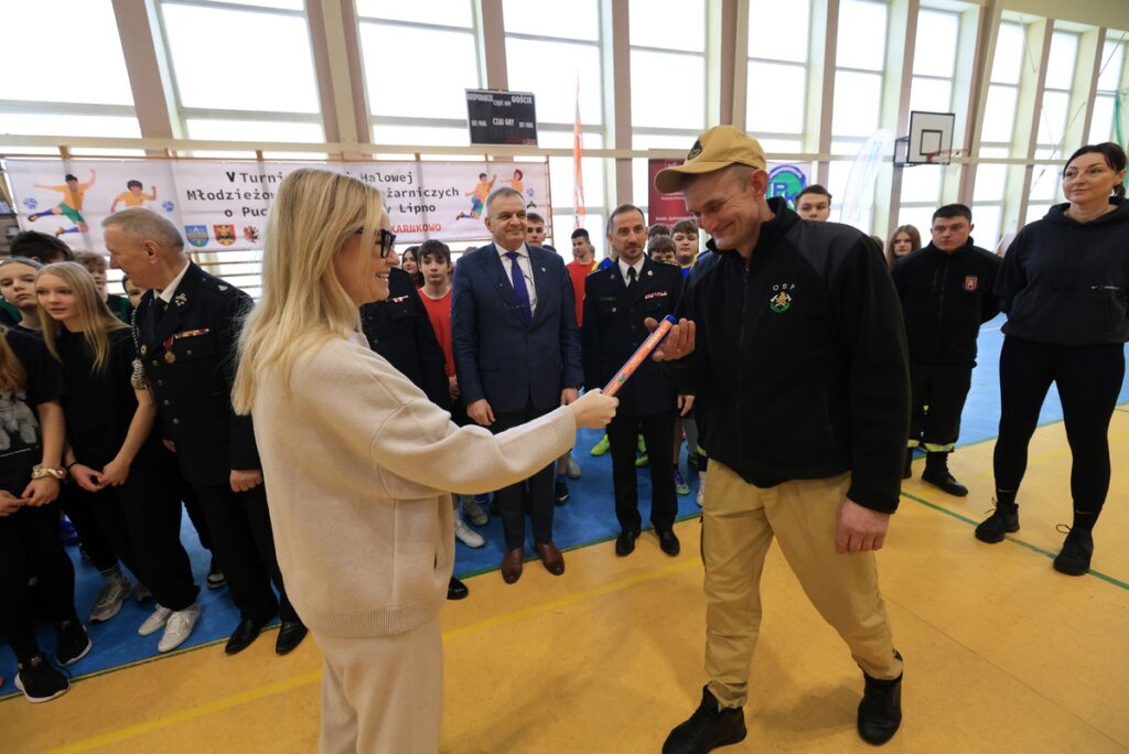 Karnkowo, 50 sztafet Kujaw i Pomorza, 6 lutego 2026 r., fot. Sławomir Kowalski