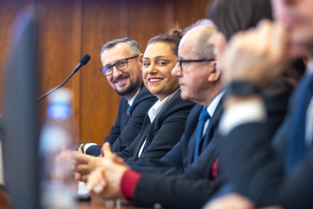 Ceremony for the presentation of NRP grant agreements, 9 February 2026, photo by Mikołaj Kuras for UMWKP
