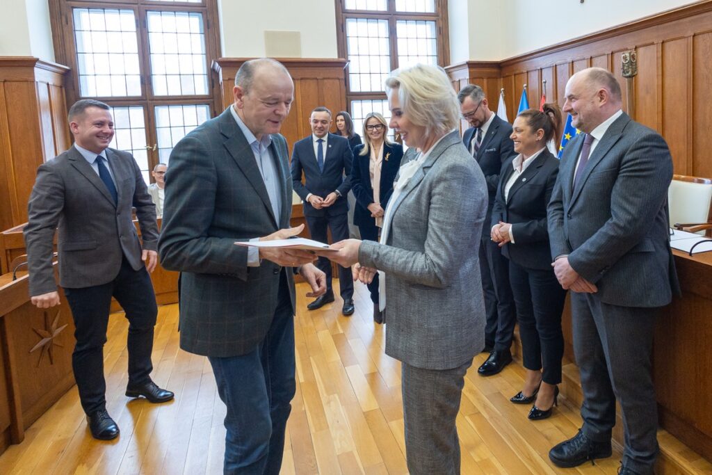 Ceremony for the presentation of NRP grant agreements, 9 February 2026, photo by Mikołaj Kuras for UMWKP