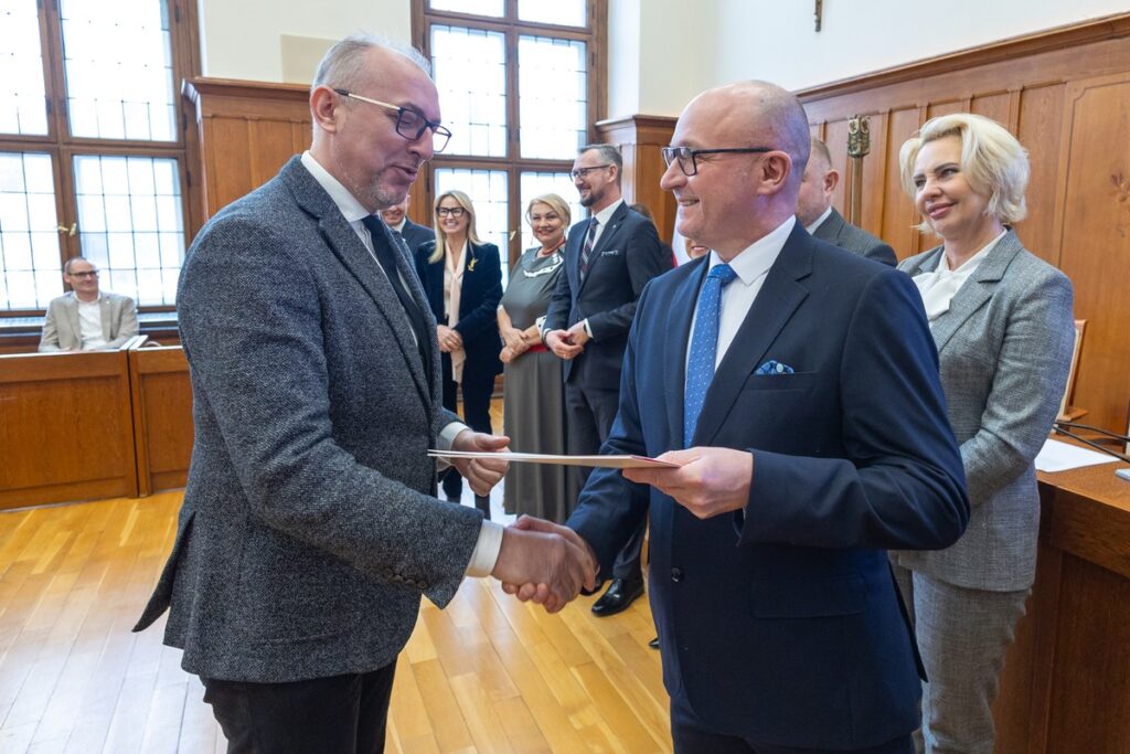 Ceremony for the presentation of NRP grant agreements, 9 February 2026, photo by Mikołaj Kuras for UMWKP