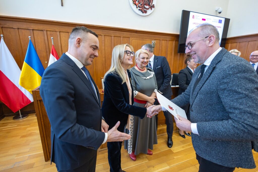 Ceremony for the presentation of NRP grant agreements, 9 February 2026, photo by Mikołaj Kuras for UMWKP