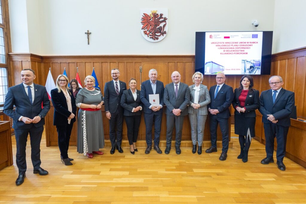 Ceremony for the presentation of NRP grant agreements, 9 February 2026, photo by Mikołaj Kuras for UMWKP