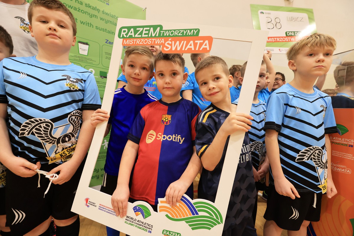 Lubicz, 50 sztafet Kujaw i Pomorza, 10 lutego 2026 r., fot. Sławomir Kowalski