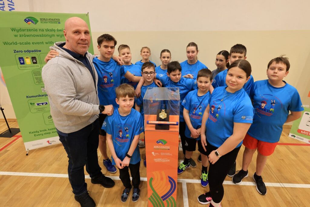 Lubicz, 50 sztafet Kujaw i Pomorza, 10 lutego 2026 r., fot. Sławomir Kowalski