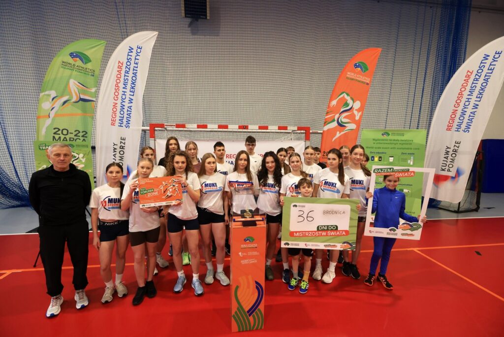 Brodnica, 50 sztafet Kujaw i Pomorza, 12 lutego 2026 r., fot. Sławomir Kowalski