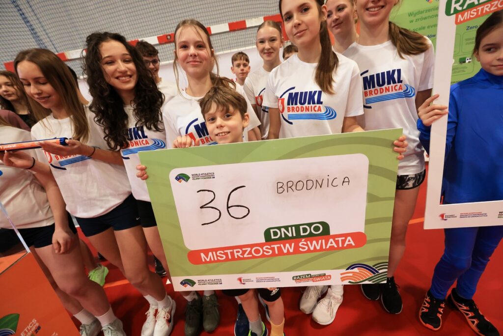 Brodnica, 50 sztafet Kujaw i Pomorza, 12 lutego 2026 r., fot. Sławomir Kowalski