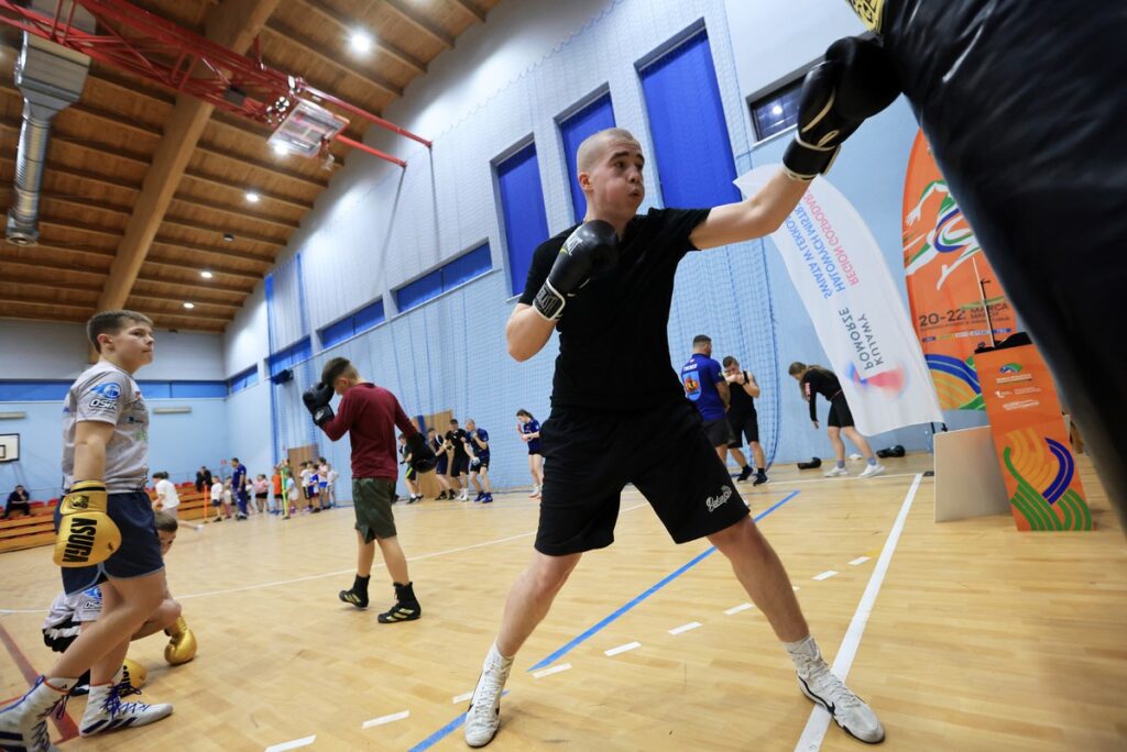 Ciechocinek, 50 sztafet Kujaw i Pomorza, 13 lutego 2026 r., fot. Sławomir Kowalski