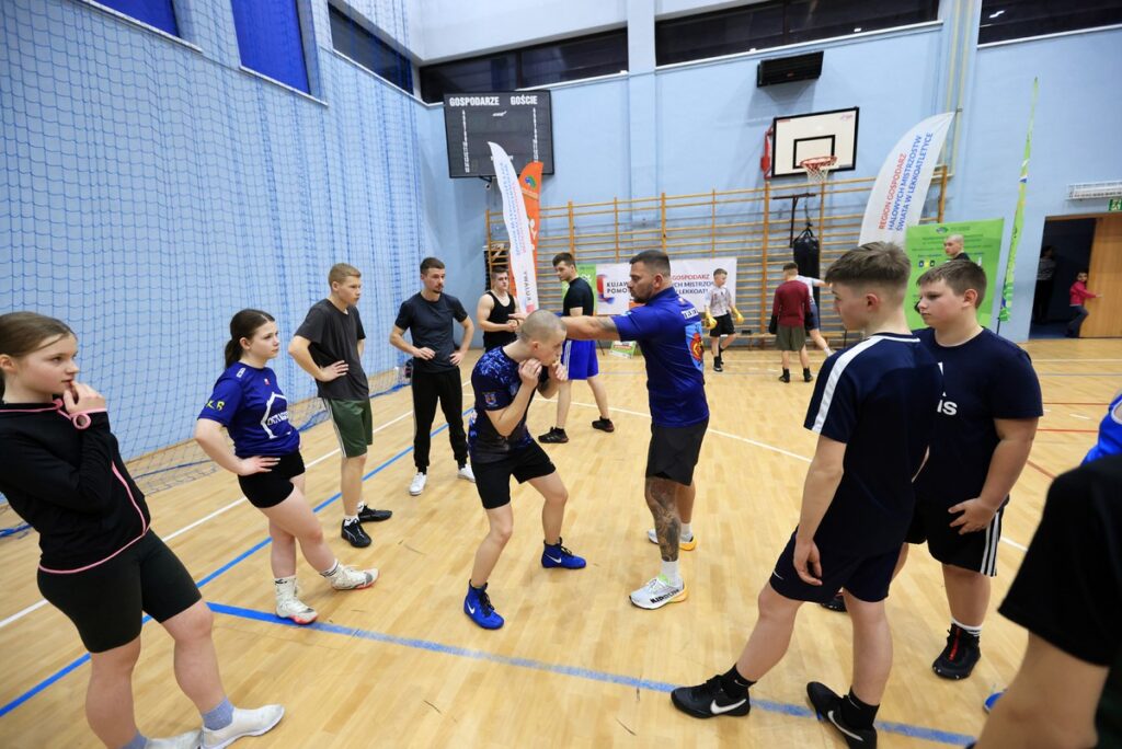 Ciechocinek, 50 sztafet Kujaw i Pomorza, 13 lutego 2026 r., fot. Sławomir Kowalski