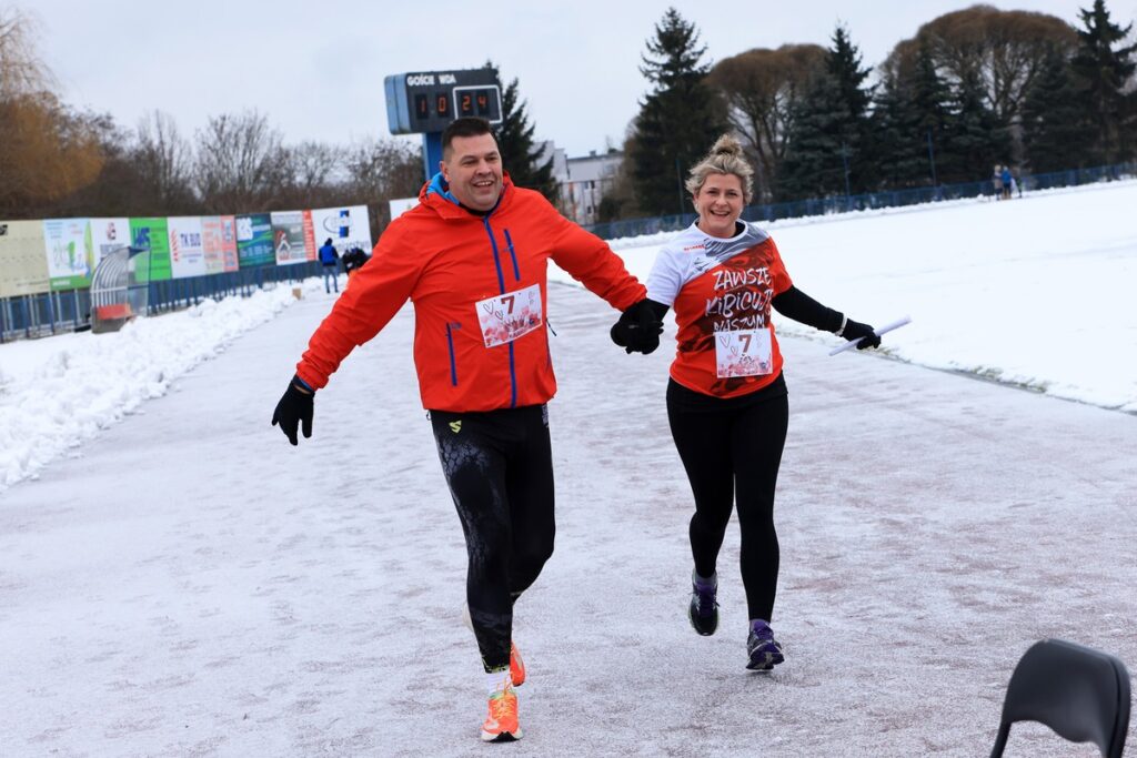 Świecie, 50 sztafet Kujaw i Pomorza, 14 lutego 2026 r., fot. Sławomir Kowalski