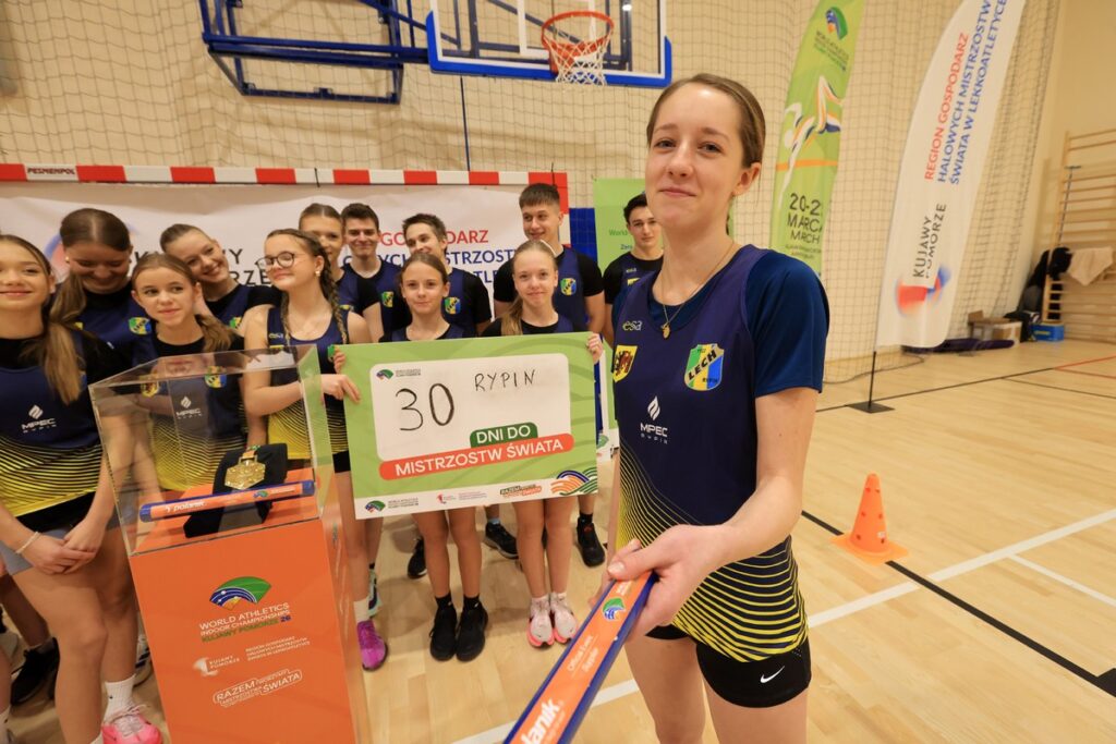 Rypin, 50 sztafet Kujaw i Pomorza, 18 lutego 2026 r., fot. Sławomir Kowalski