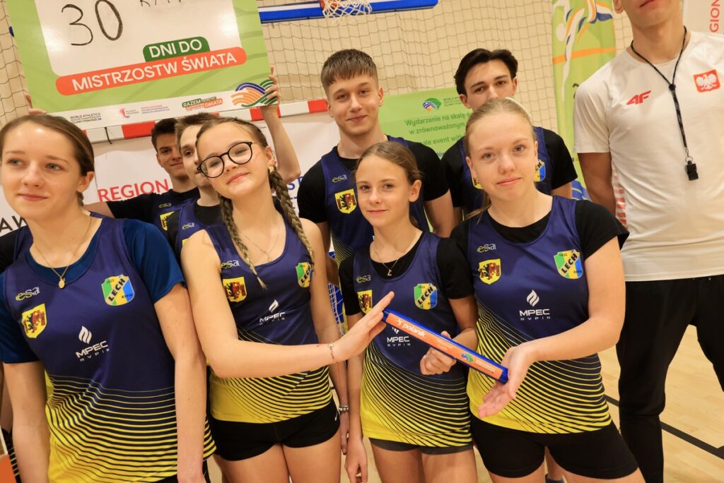 Rypin, 50 sztafet Kujaw i Pomorza, 18 lutego 2026 r., fot. Sławomir Kowalski