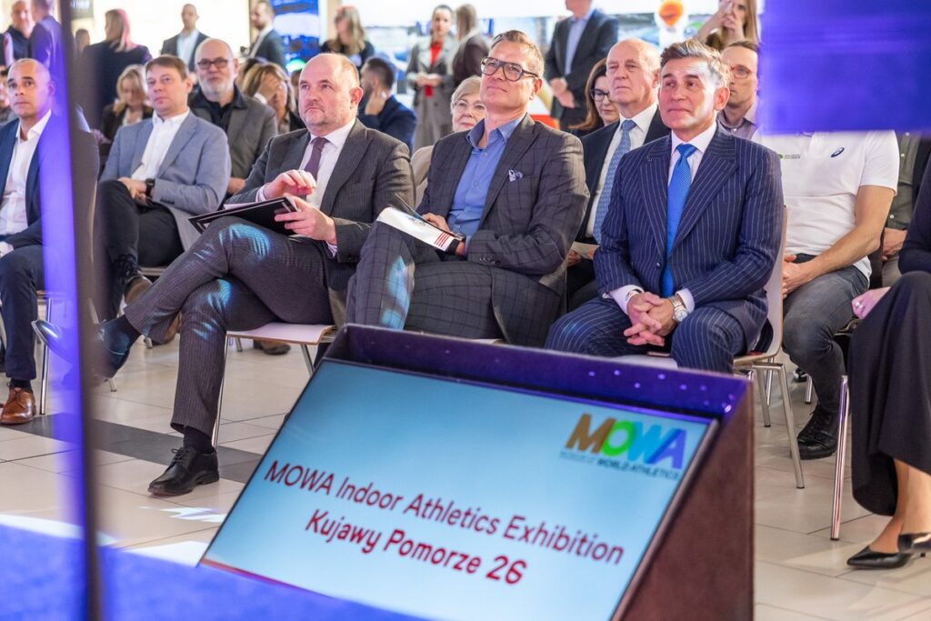 Otwarcie wystawy przygotowanej przez Museum of World Athletics, fot. Szymon Zdziebło/tarantoga.pl dla UMWKP
