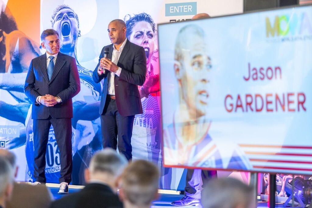 Otwarcie wystawy przygotowanej przez Museum of World Athletics, fot. Szymon Zdziebło/tarantoga.pl dla UMWKP