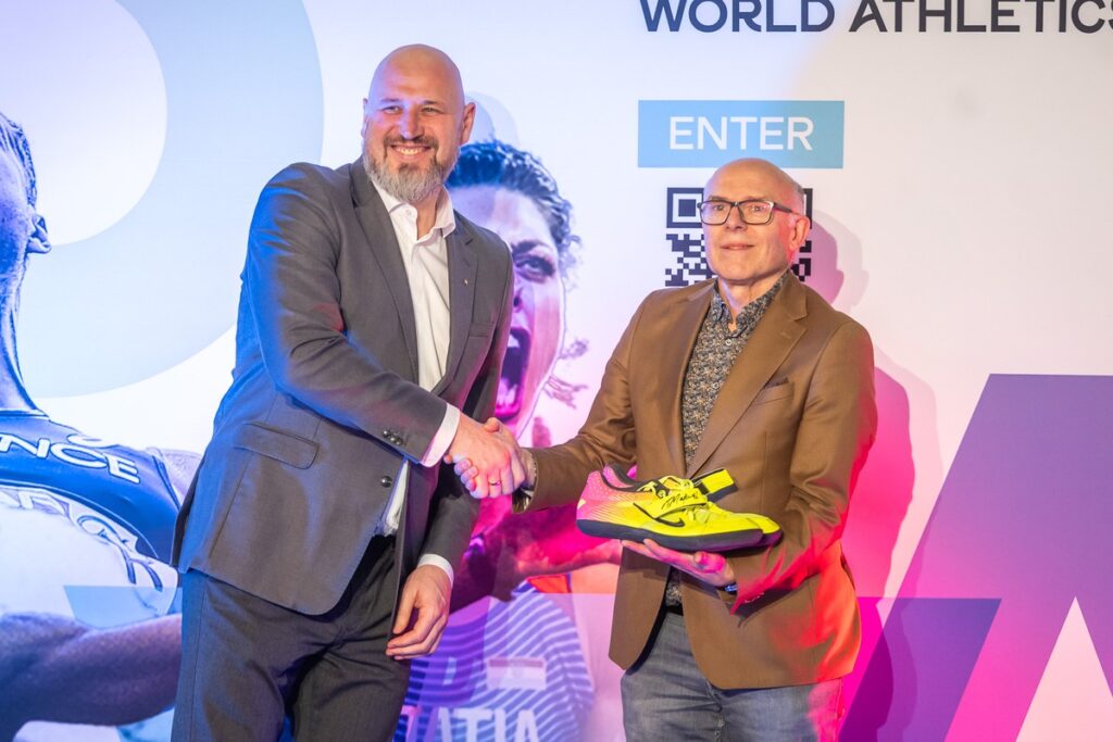 Otwarcie wystawy przygotowanej przez Museum of World Athletics, fot. Szymon Zdziebło/tarantoga.pl dla UMWKP