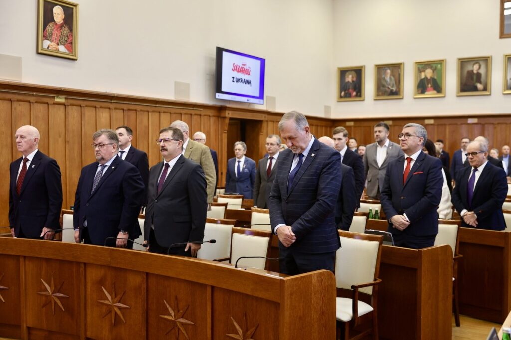 Sesja sejmiku województwa 23 lutego 2026, fot. Andrzej Goiński/UMWKP