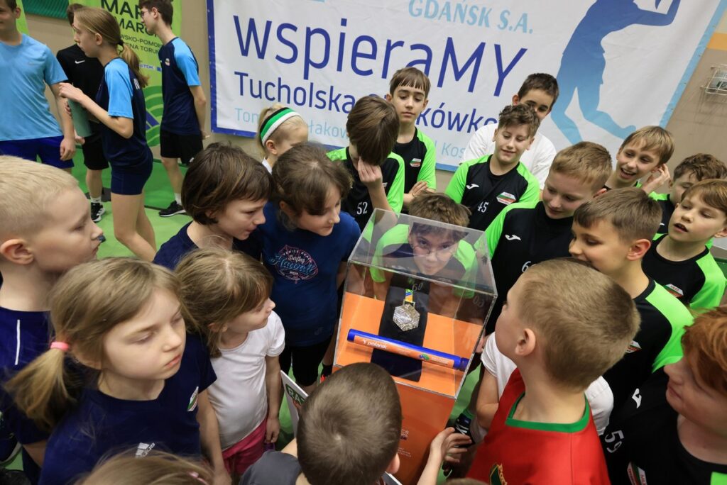 Tuchola, 50 sztafet Kujaw i Pomorza, 20 lutego 2026 r., fot. Sławomir Kowalski