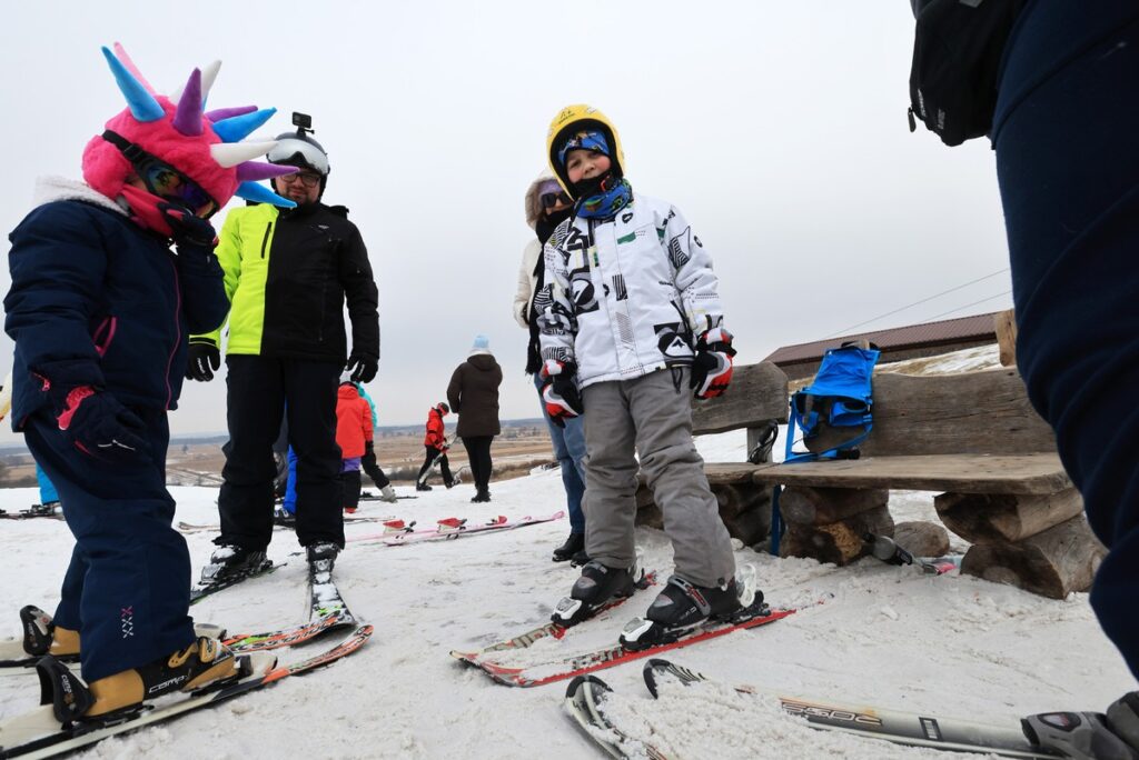 Unisław, 50 sztafet Kujaw i Pomorza, 21 lutego 2026 r., fot. Sławomir Kowalski