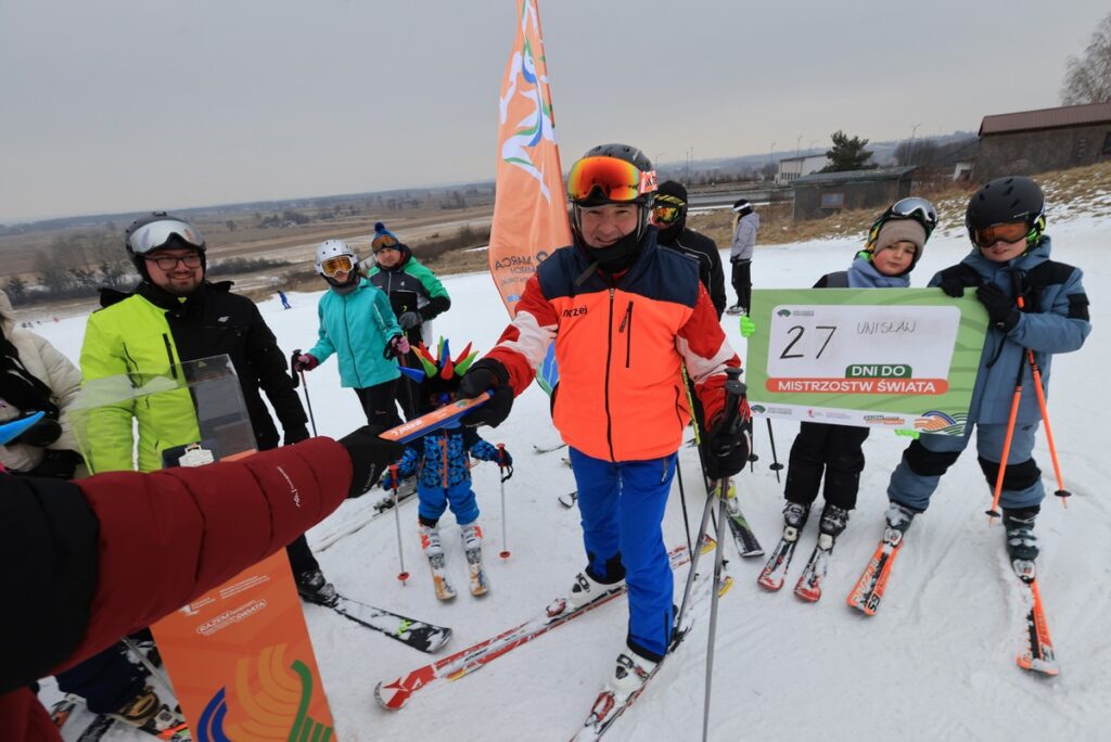 Unisław, 50 sztafet Kujaw i Pomorza, 21 lutego 2026 r., fot. Sławomir Kowalski