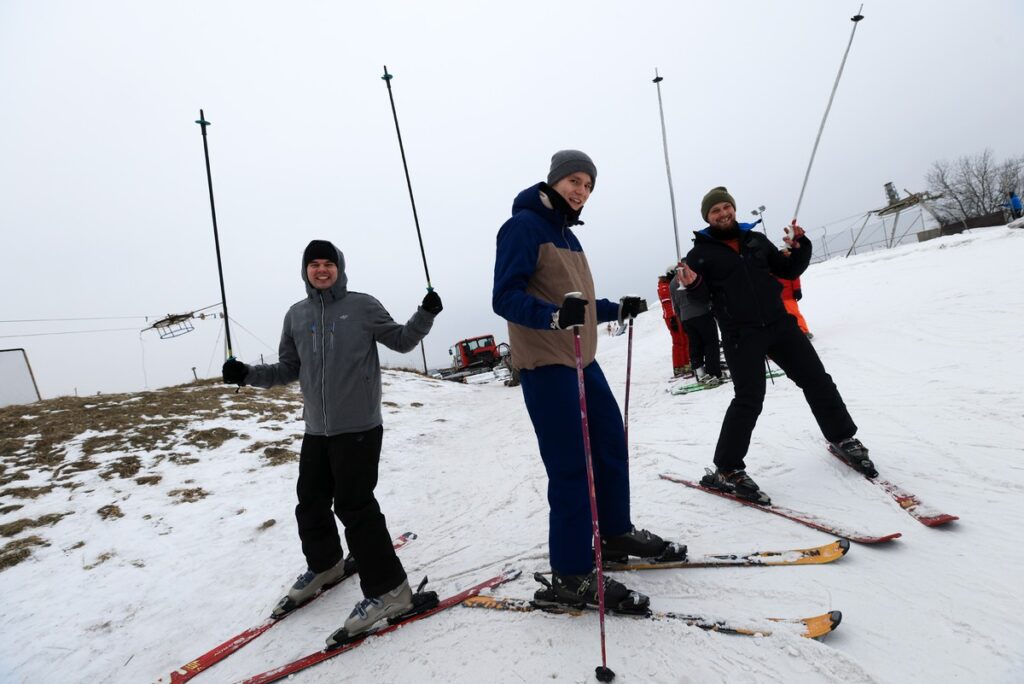 Unisław, 50 sztafet Kujaw i Pomorza, 21 lutego 2026 r., fot. Sławomir Kowalski