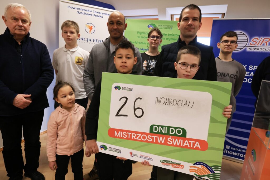 Inowrocław, 50 sztafet Kujaw i Pomorza, 22 lutego 2026 r., fot. Sławomir Kowalski