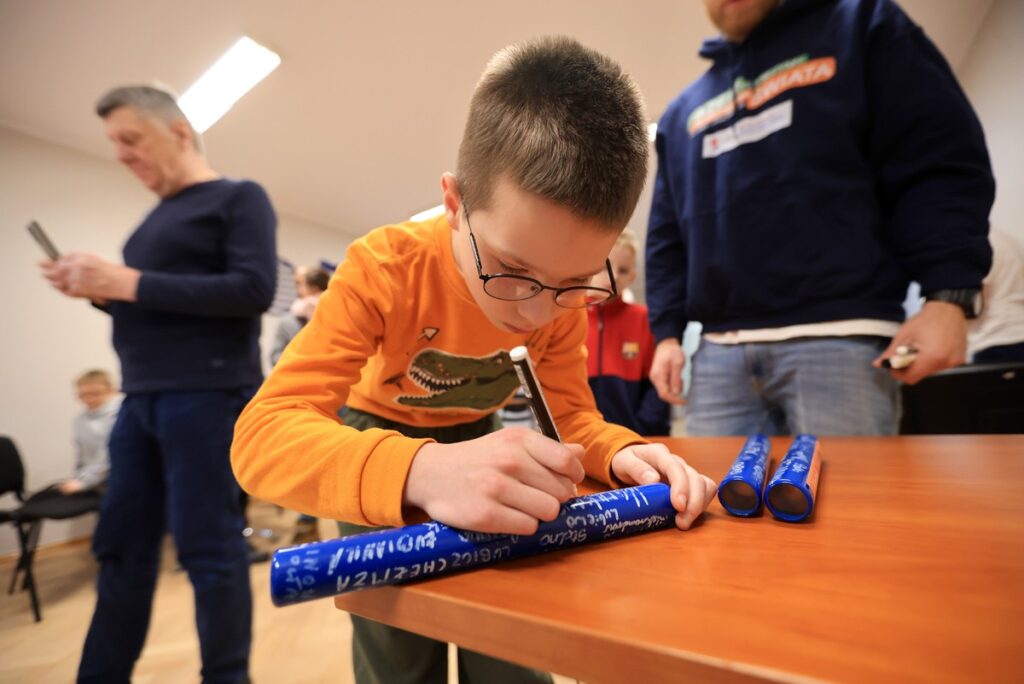 Inowrocław, 50 sztafet Kujaw i Pomorza, 22 lutego 2026 r., fot. Sławomir Kowalski