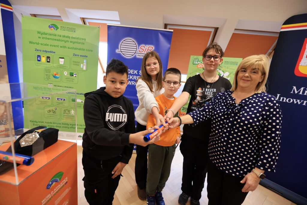 Inowrocław, 50 sztafet Kujaw i Pomorza, 22 lutego 2026 r., fot. Sławomir Kowalski