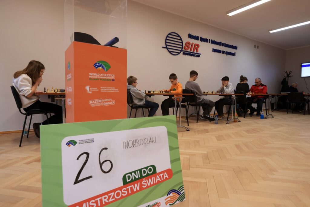 Inowrocław, 50 sztafet Kujaw i Pomorza, 22 lutego 2026 r., fot. Sławomir Kowalski