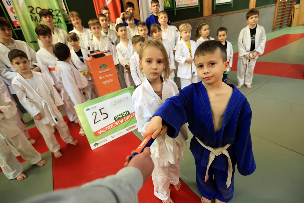 Szubin (powiat nakielski), 50 sztafet Kujaw i Pomorza, 23 lutego 2026 r., fot. Sławomir Kowalski