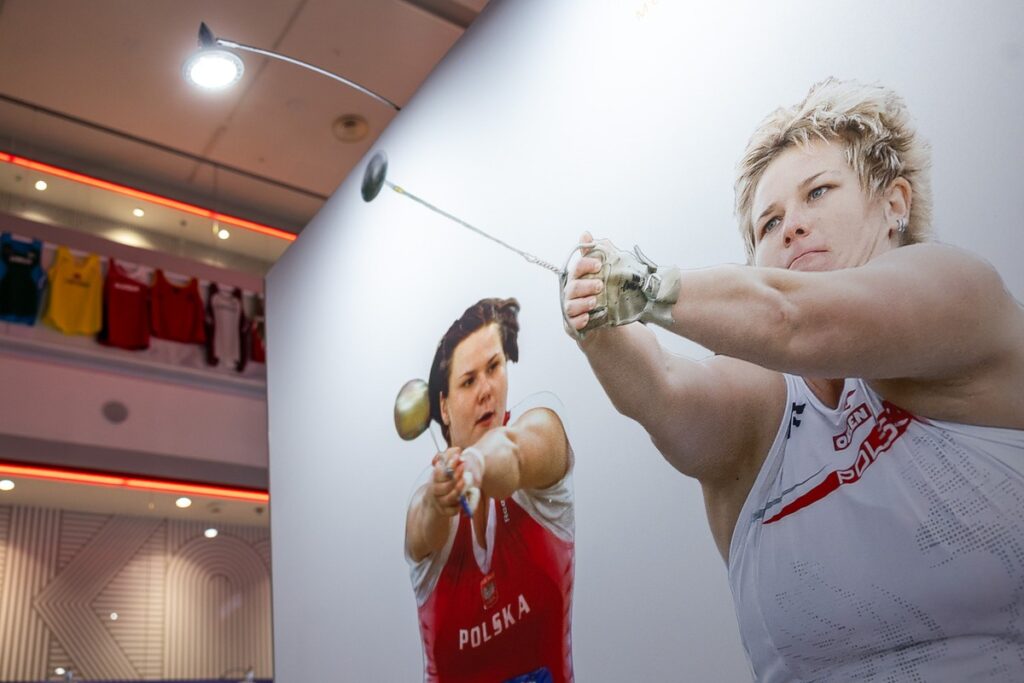 Otwarcie wystawy przygotowanej przez Museum of World Athletics, fot. Szymon Zdziebło/tarantoga.pl dla UMWKP