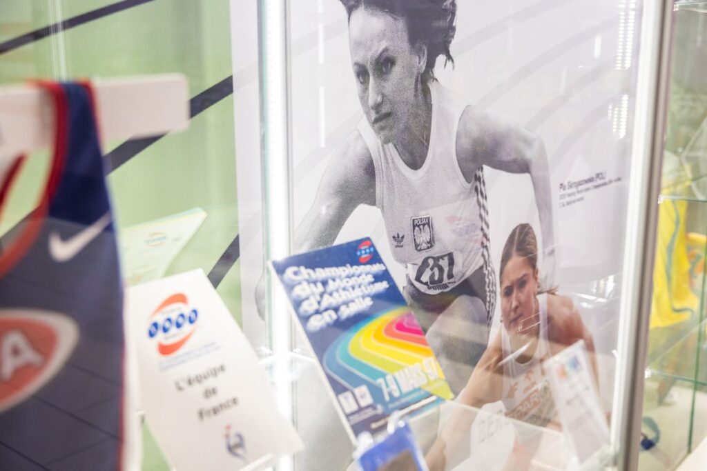 Otwarcie wystawy przygotowanej przez Museum of World Athletics, fot. Szymon Zdziebło/tarantoga.pl dla UMWKP