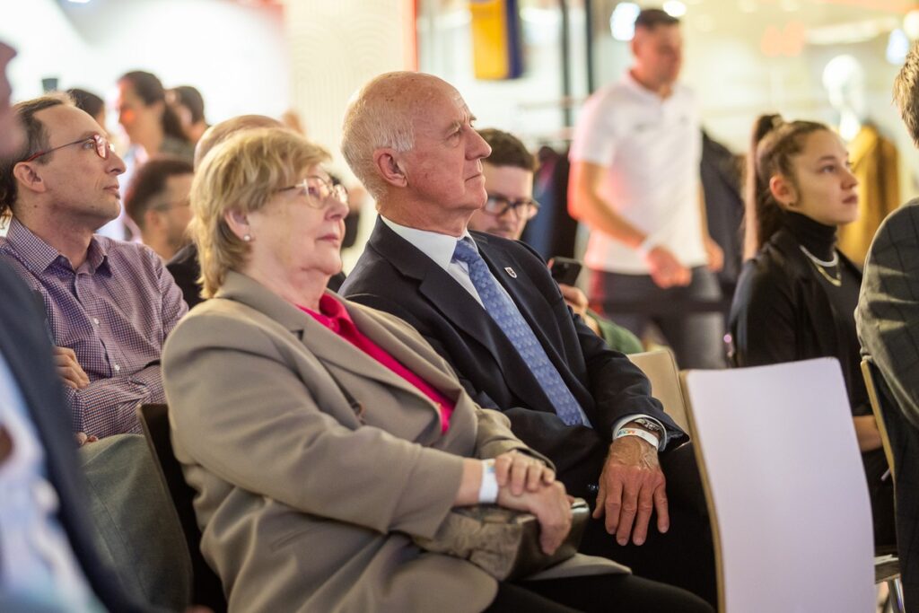 Otwarcie wystawy przygotowanej przez Museum of World Athletics, fot. Szymon Zdziebło/tarantoga.pl dla UMWKP