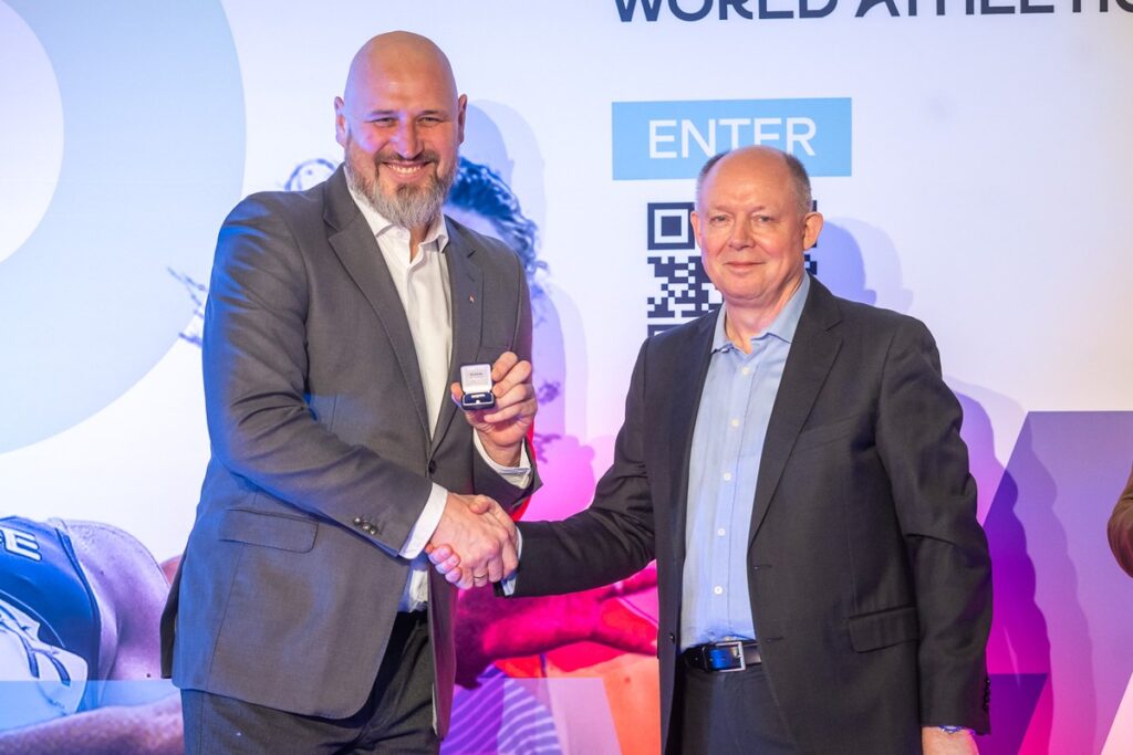 Otwarcie wystawy przygotowanej przez Museum of World Athletics, fot. Szymon Zdziebło/tarantoga.pl dla UMWKP