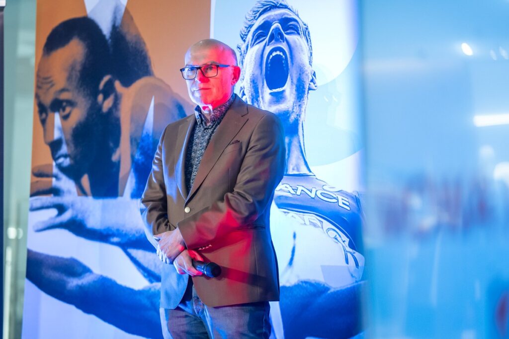 Otwarcie wystawy przygotowanej przez Museum of World Athletics, fot. Szymon Zdziebło/tarantoga.pl dla UMWKP