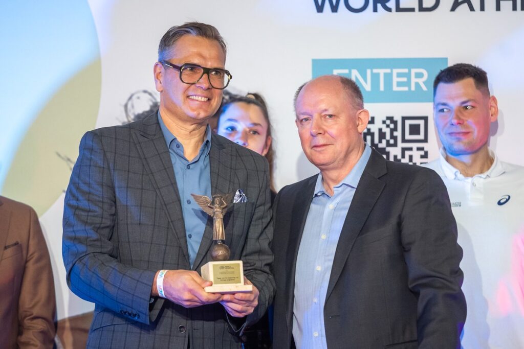 Otwarcie wystawy przygotowanej przez Museum of World Athletics, fot. Szymon Zdziebło/tarantoga.pl dla UMWKP