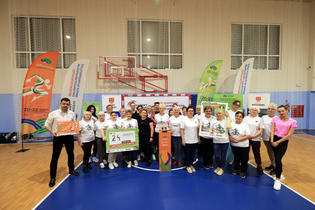 Waganiec (powiat aleksandrowski), 50 sztafet Kujaw i Pomorza, 24 lutego 2026 r., fot. Sławomir Kowalski