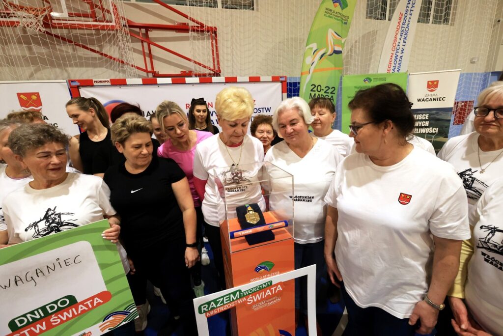 Waganiec (powiat aleksandrowski), 50 sztafet Kujaw i Pomorza, 24 lutego 2026 r., fot. Sławomir Kowalski